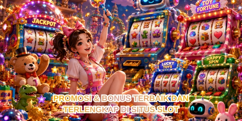PROMOSI & BONUS TERBAIK DAN TERLENGKAP DI SITUS SLOT