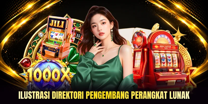 Ilustrasi direktori pengembang perangkat lunak